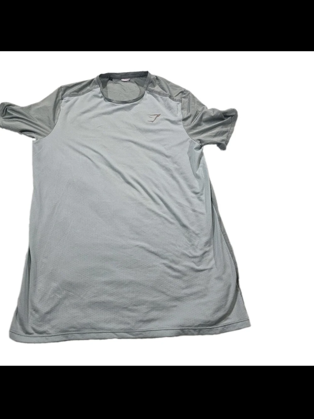 Gymshark Men’s Grey Performance Short Sleeve Tee